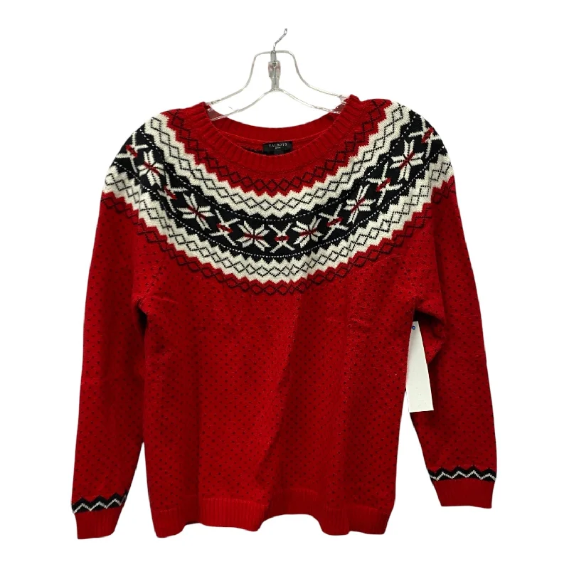 Women's Irish Wool SweatersSweater By Talbots In Red, Size:Lp