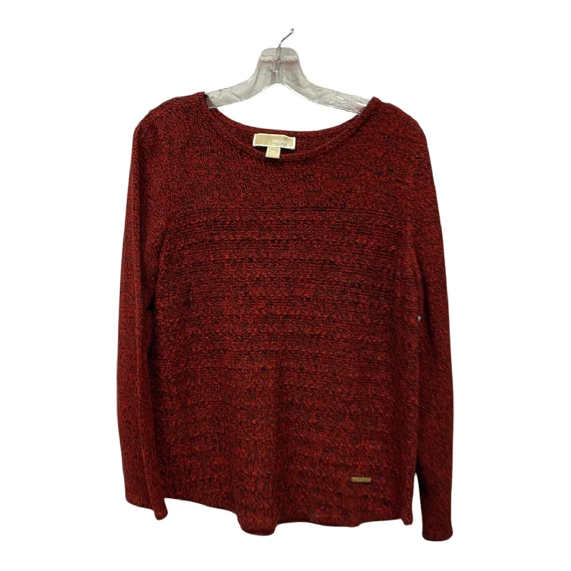 Women's Czech Wool SweatersSweater By Michael Kors Collection In Red, Size:M