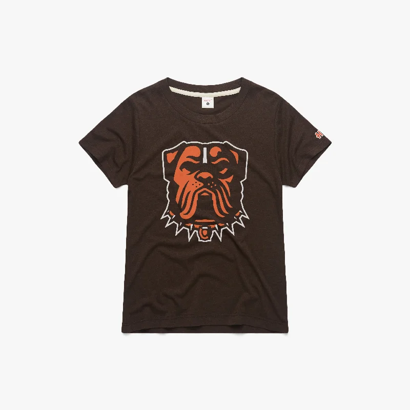 Women's High-Neck BlouseWomen's Cleveland Browns Dog Logo