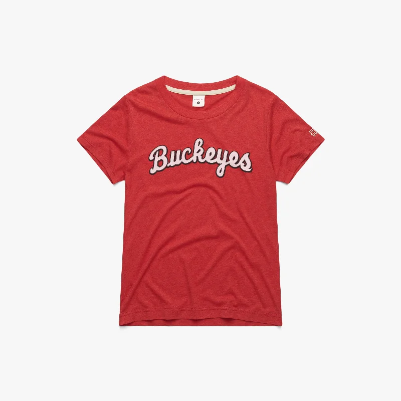 Women's Blouse with U-Shaped NeckWomen's Script Buckeyes