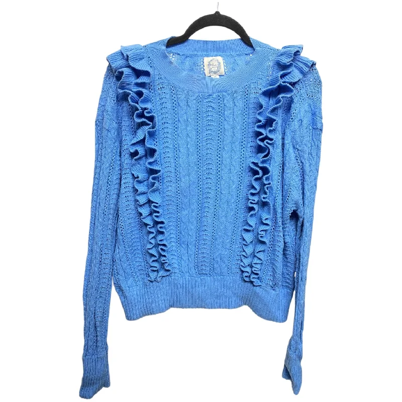 Women's Greek Wool SweatersSweater By Blue Rain In Blue, Size: Xl