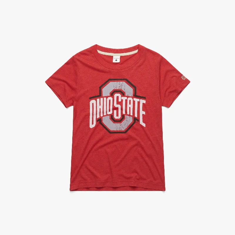 Women's Patterned BlouseWomen's Ohio State Buckeyes