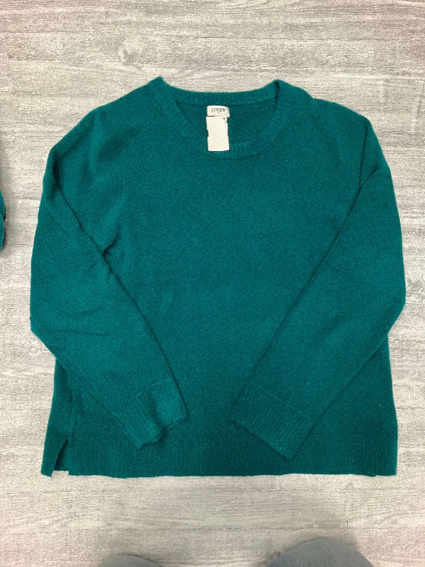 Women's Striped SweatersSweater By J. Crew In Green, Size: Xl