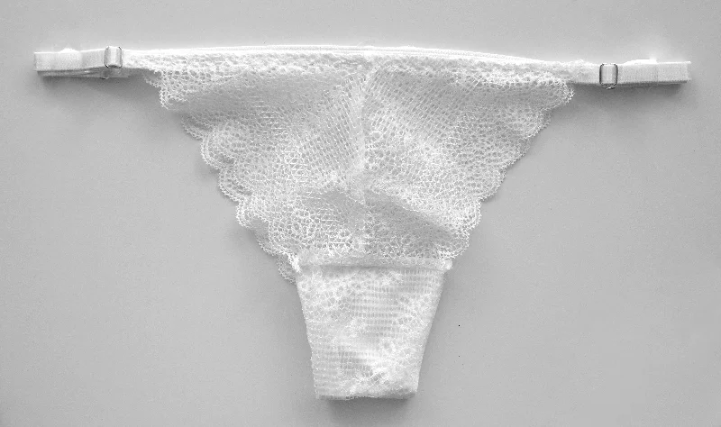 cheeky cut lingerie panties for womenLily White Lace Underwear