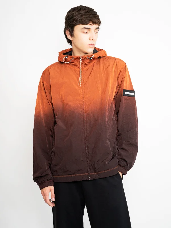 Women's Bomber CoatsGiacca in Nylon Sfumato Arancione