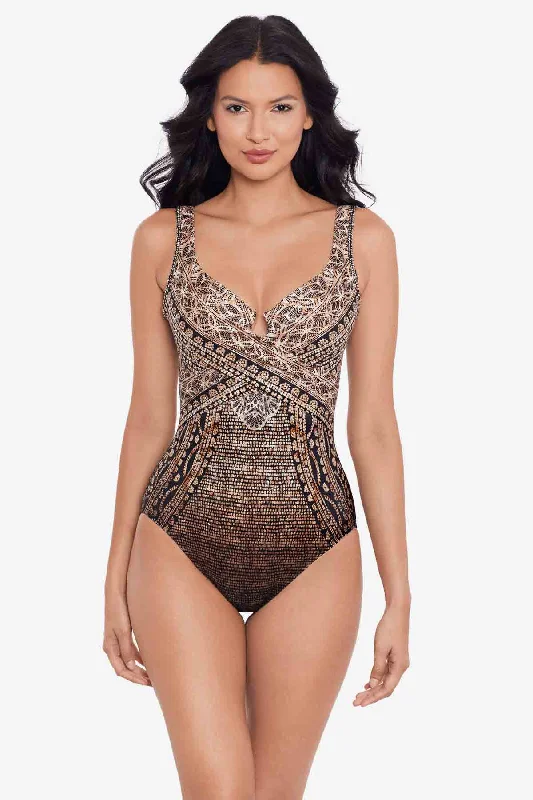 Cappadocia Criss Cross Escape One Piece Swimsuit