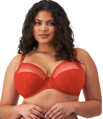 convertible bra with hook-and-eye closureMatilda EL8900 FASHION Haute Red - Limited Availability!