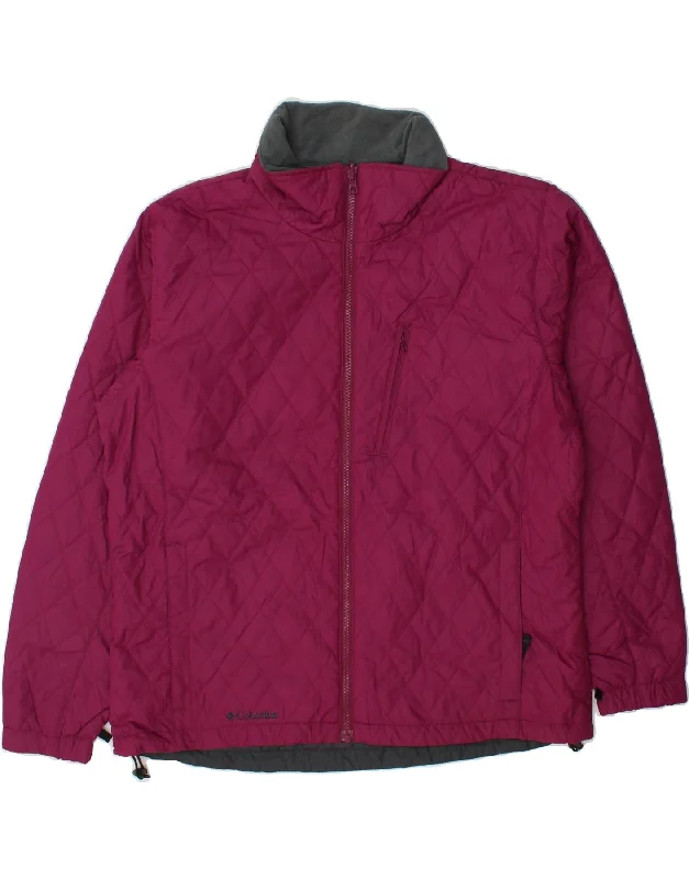 Women's Duffle CoatsCOLUMBIA Womens Quilted Jacket UK 18 XL Pink Polyester