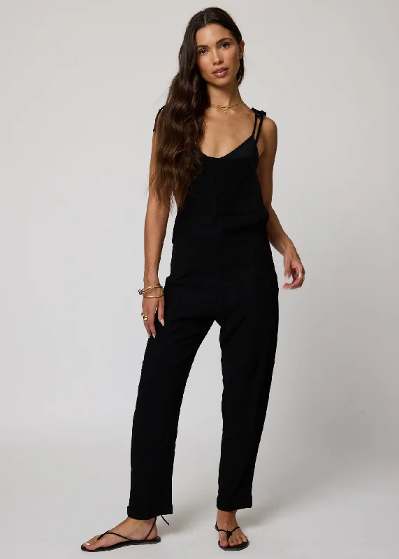 Women's Jumpsuits with Straight HemSOME BEACHY OVERALLS