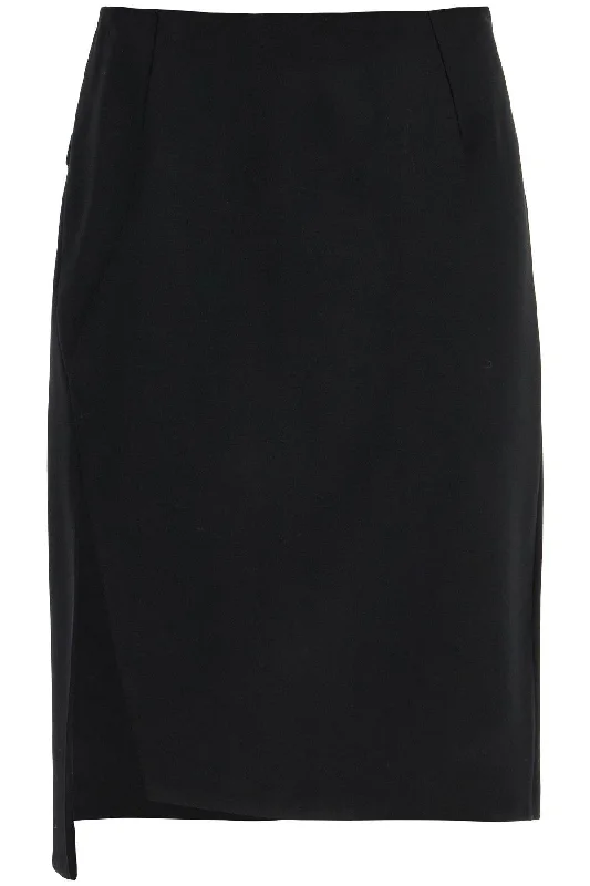 Women's Moisture-Wicking SkirtsVersace Women's Asymmetric Midi Skirt