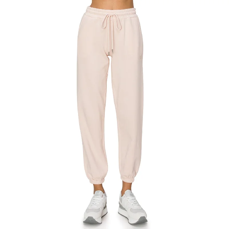 Women's Jodhpurs with Cropped LengthCloud Fleece Sweatpants - Oracle Pink