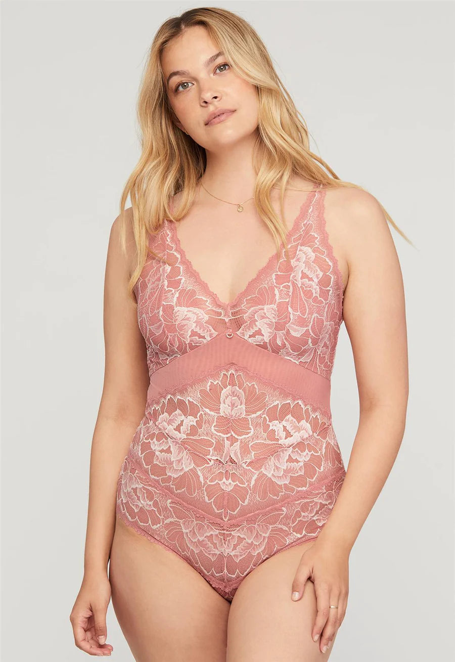 smoothing high-neck braBlushing Tanga Bodysuit