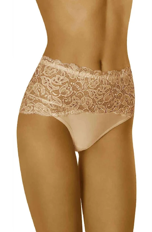 floral lace high-waisted panties for womenWolbar Teri