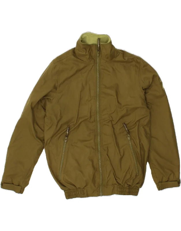 Women's Wool CoatsJACK MURPHY Womens Oversized Bomber Windbreaker Jacket UK 10 Small Khaki