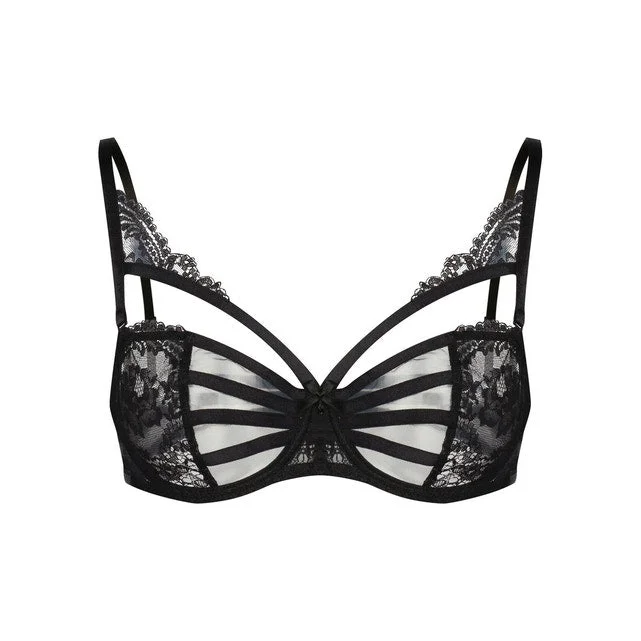 smoothing high-waisted bra for tummy controlAubade - ENTREVUE SECRETE - Half Cup Bra