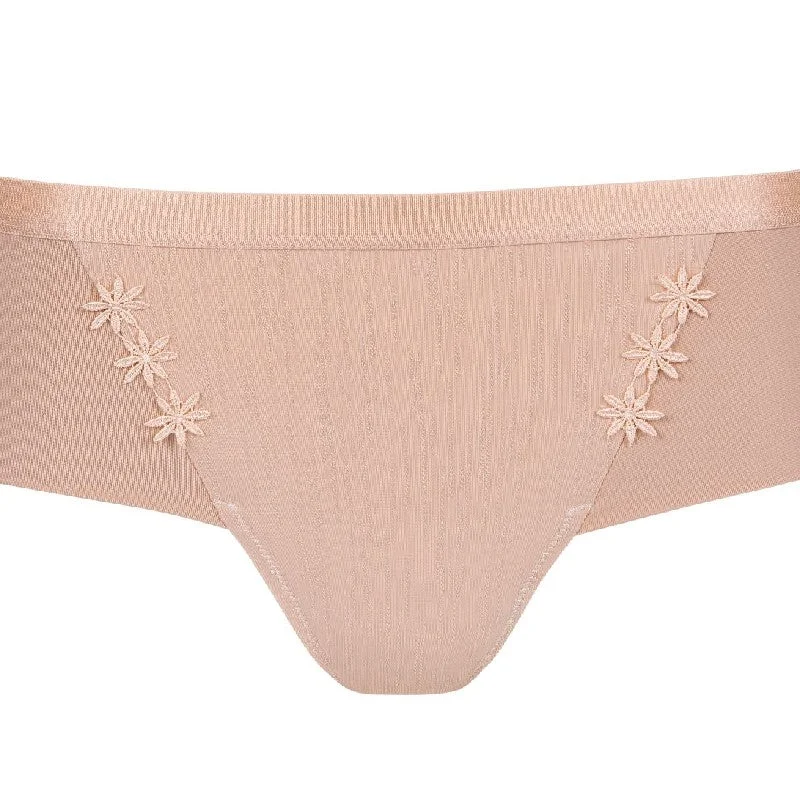 stretch lace panties with a sheer lace waistband for a seductive appealGRACIA String 22225 22225 PC peach