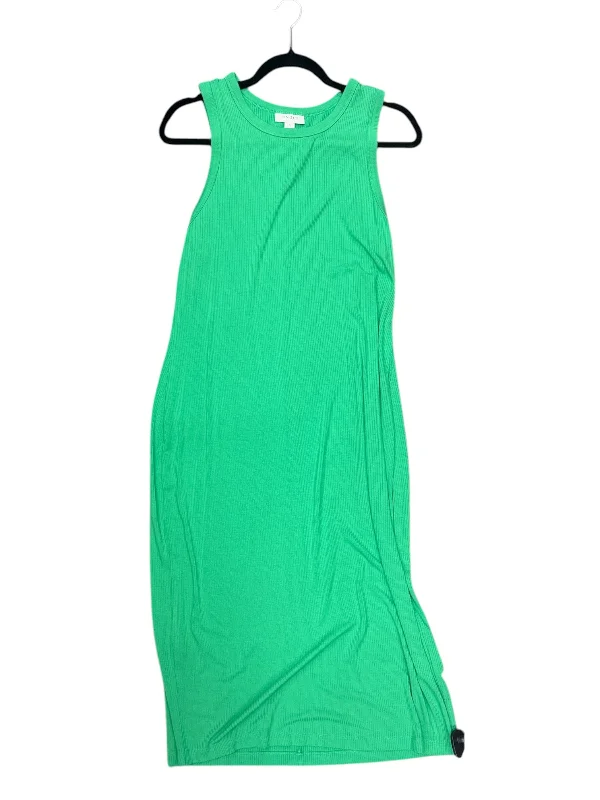 Women's Sweetheart-Back DressesDress Casual Maxi By Cmb In Green, Size: 12