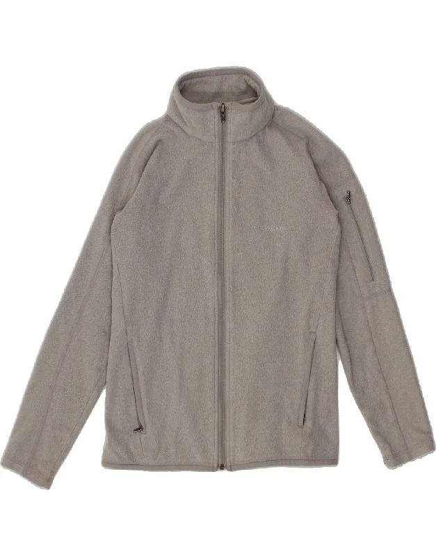 Women's Coats with Fur Trimmed ButtonsPATAGONIA Womens Fleece Jacket UK 6 XS Grey Polyester