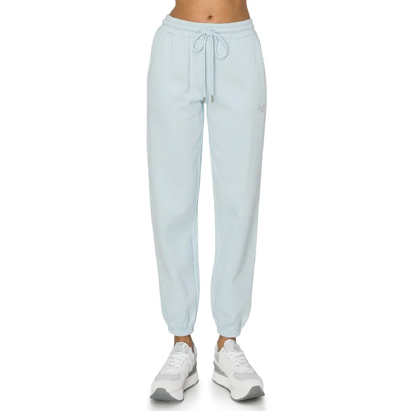 Women's Jodhpurs with Keyhole CollarCloud Fleece Sweatpants - Pastel Blue