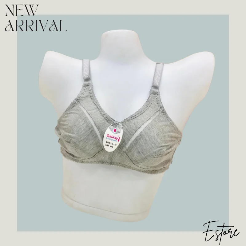 molded cup bra for shape retentionGalaxy Sports Jersey Bra - Hs120