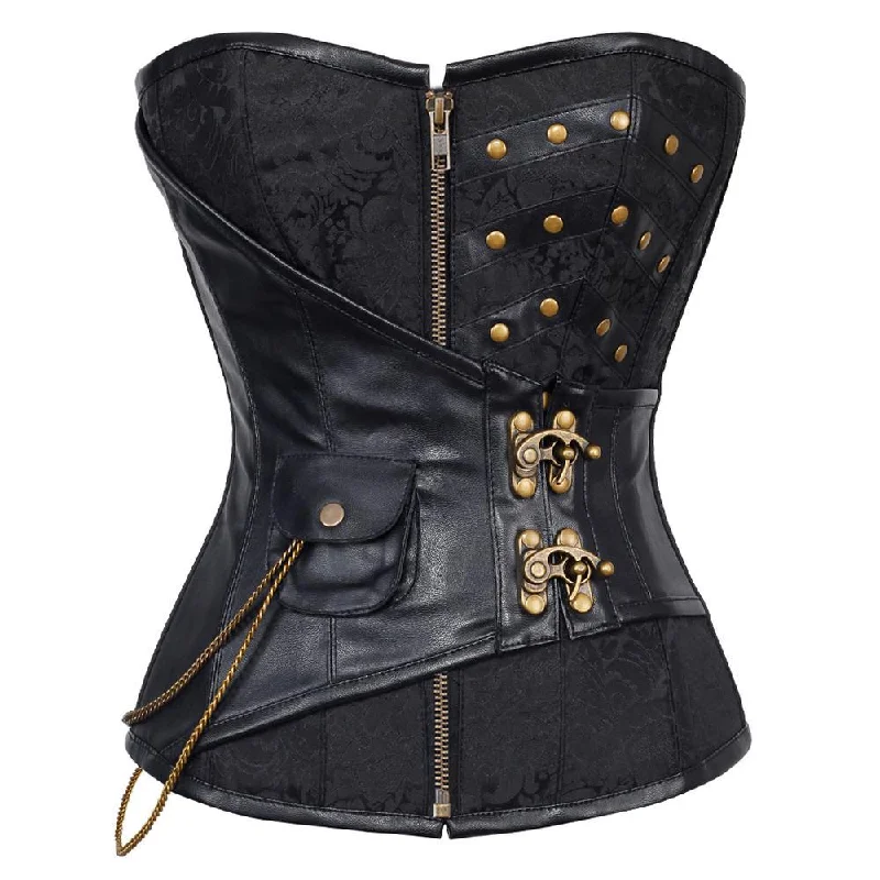 lightweight shapewear for warm weatherJoane Brocade Steampunk Corset