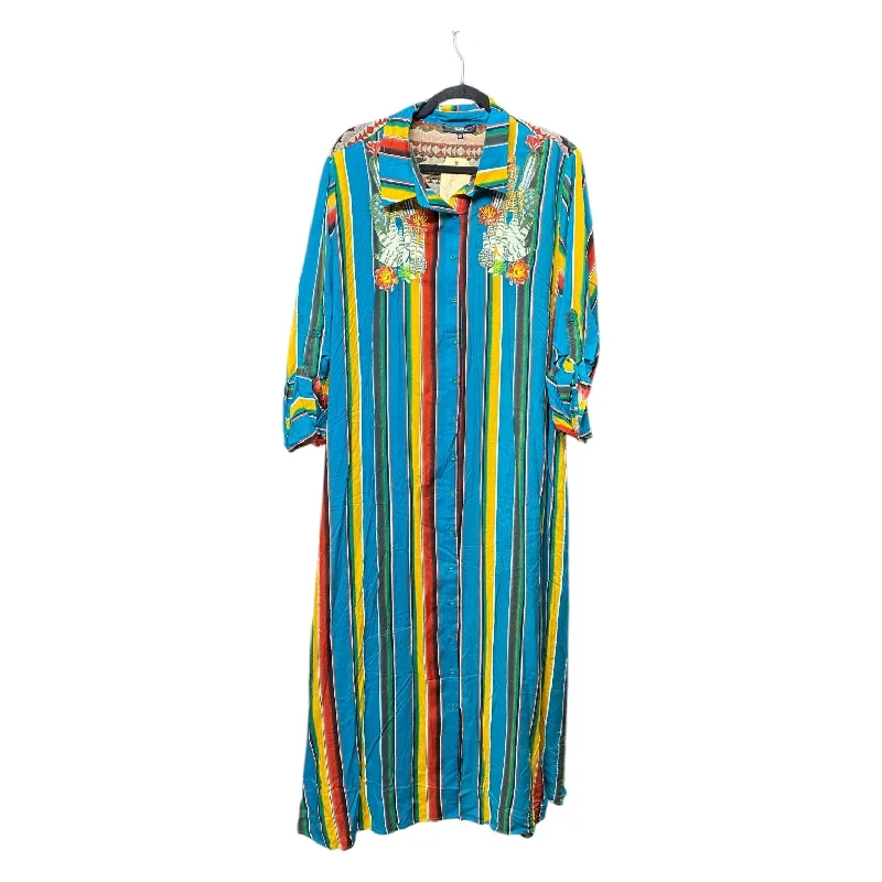 Women's Collarless DressesDress Casual Maxi By Andree By Unit In Multi-colored, Size: 2x