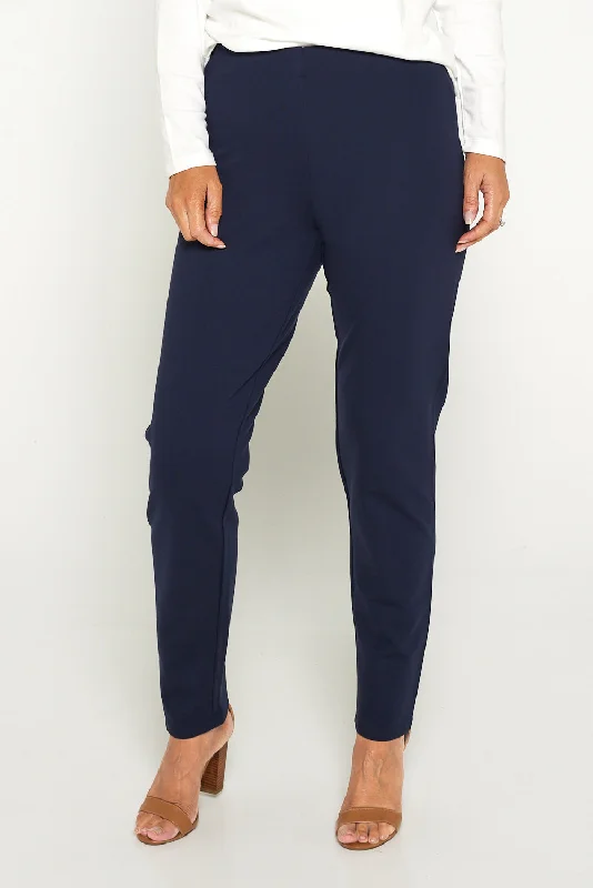 Women's Jodhpurs with Keyhole CollarCordelia St Pushkin Pant - Navy