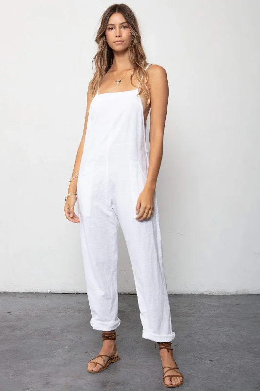 Women's Jumpsuits with High CollarSOME BEACHY OVERALLS