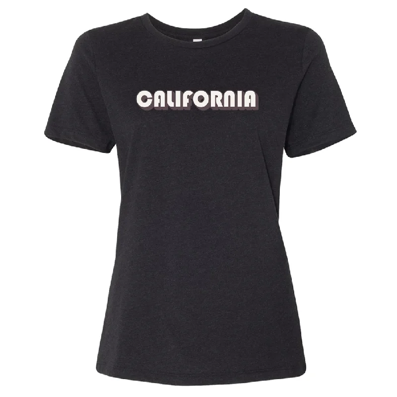 Women's Hooded Sweatshirts with Fitted WaistCalifornia 70's Women's Relaxed Jersey Tee