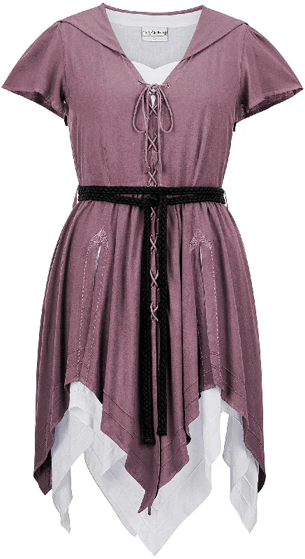 Women's V-Back DressesRobyn Midi Limited Edition Dusty Rose