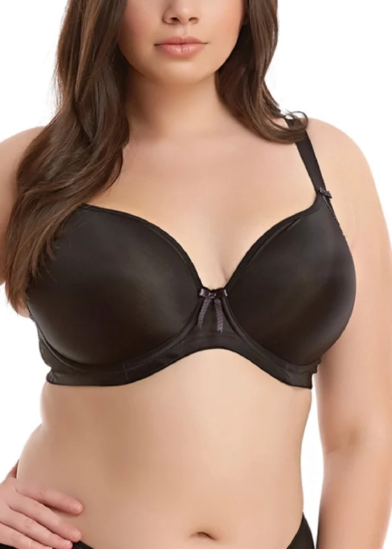 molded cup bra for shape retentionBijou T-shirt Bra EL8722-Black