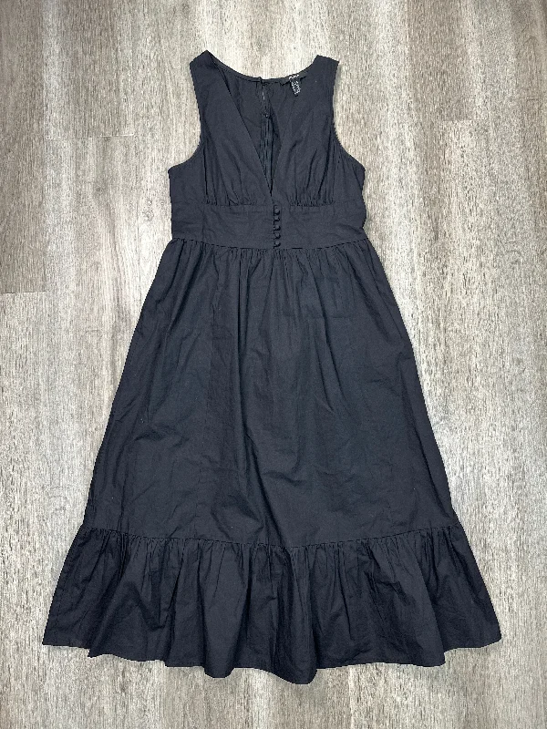 Women's Shirt Collar DressesDress Casual Maxi By Forever 21 In Black, Size: M