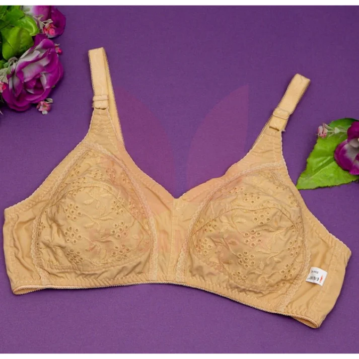 underwire bra with side supportElegant Soft Wireless summer Cotton Bra