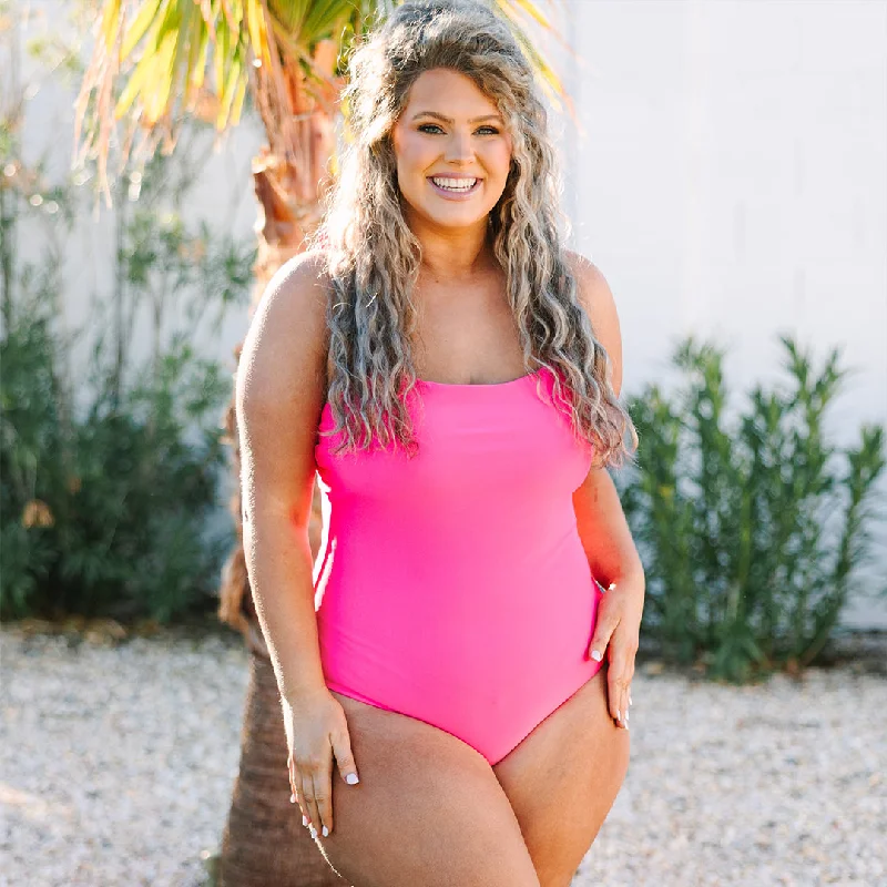 Seaside Sweetheart Swimsuit, Pink