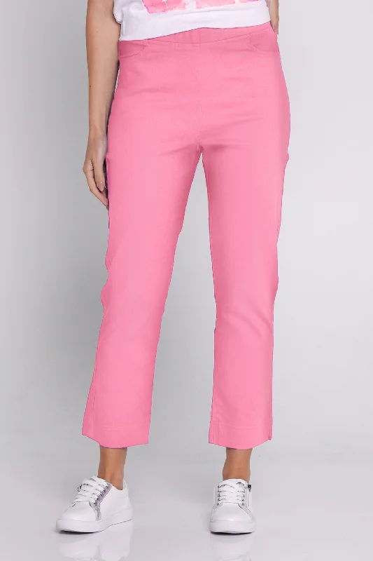 Women's Bell-Bottom PantsKayla Pull On 7/8 Stretch Pants - Watermelon