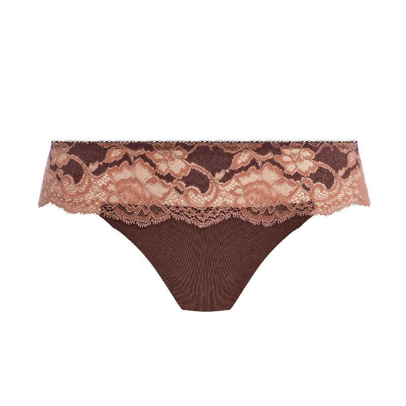 plus-size lace overlay nursing braFlorilege Brief