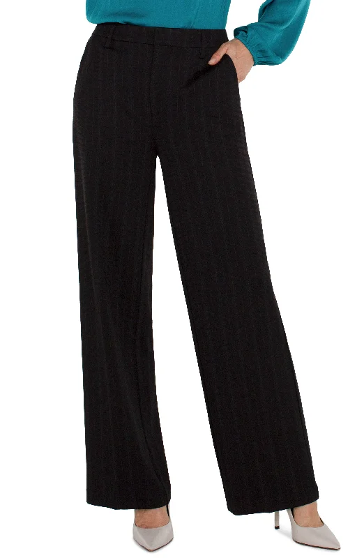 Women's Jodhpurs with V-Shaped CollarHI-RISE KELSEY TROUSER  WIDE LEG