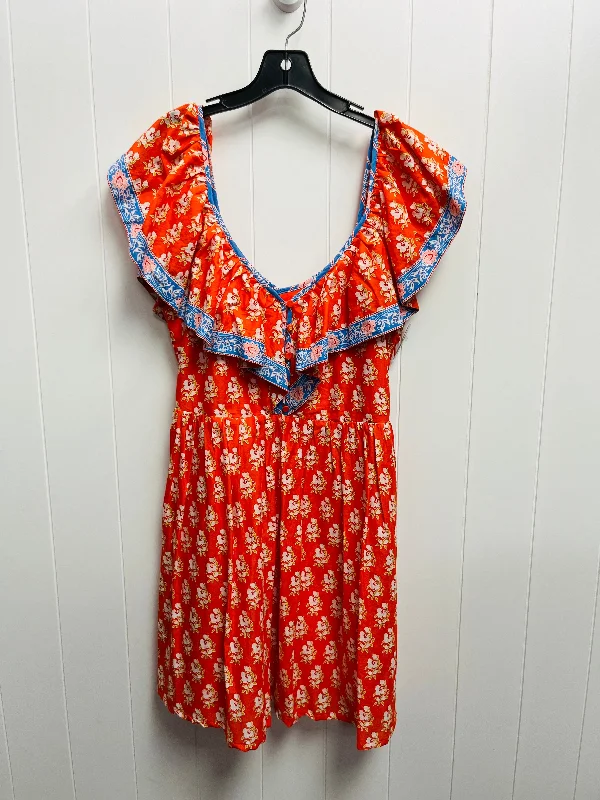 Women's Shirt Collar DressesRed Dress Casual Short J. Crew, Size 10